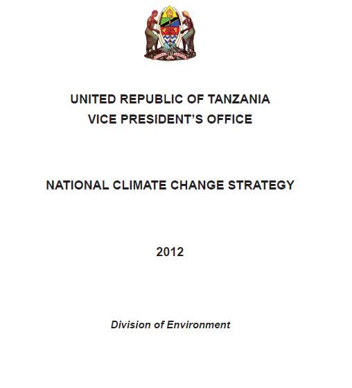 NATIONAL CLIMATE CHANGE STRATEGY 2012