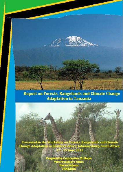 Report on Forests, Rangelands and Climate Change Adaptation in Tanzania